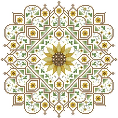 Sunflower Mandala