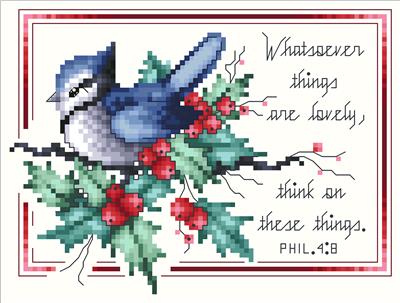 Inspirational Birds Blue Jay