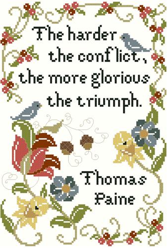 Inspirational Samplers The Harder the Conflict