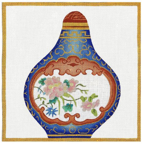 Blue Snuff Bottle
