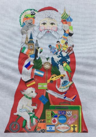 World Traveler Santa
