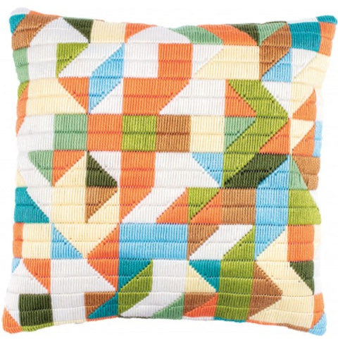 Ethical Cushion - Long Stitch