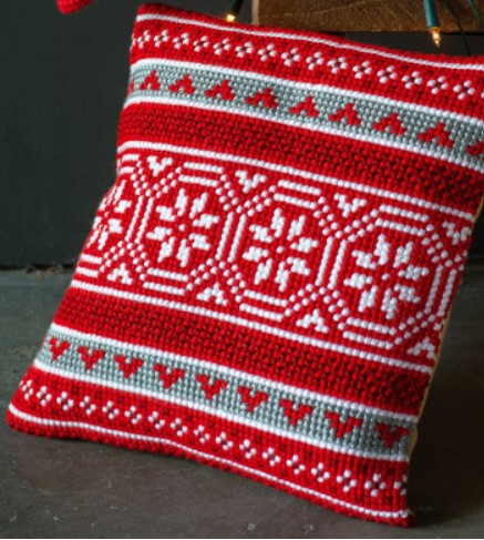 Christmas Crystal Cushion