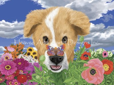 Gracie in the Garden - Ann Jasperson
