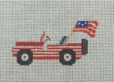 Patriotic Jeep