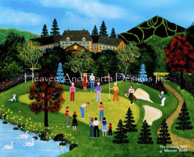 Winning Putt, The /Mini - Jane Wooster Scott