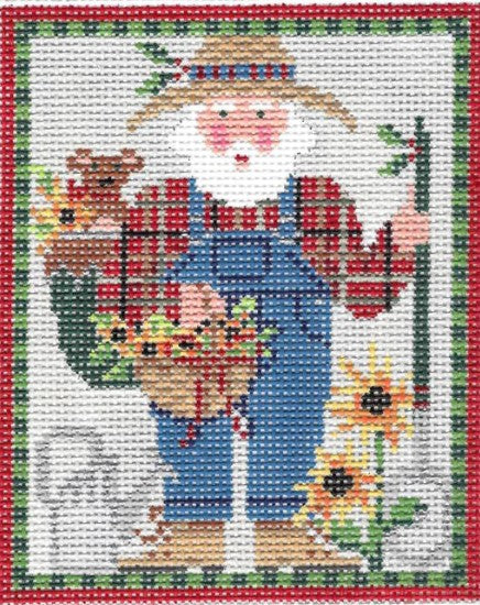 Gardening Santa