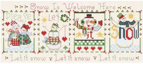 Sampler Teenies - Let it Snow