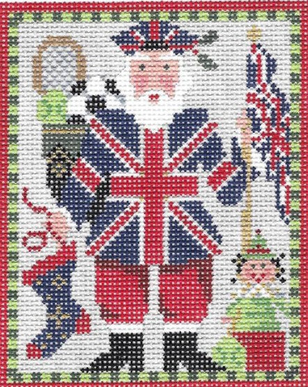 British Union Jack Mini Santa