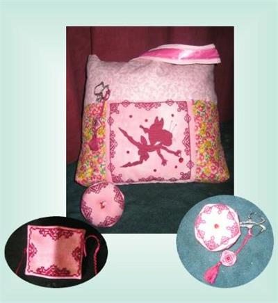 Summer Fairy Silhouette with Biscornu & Accessories