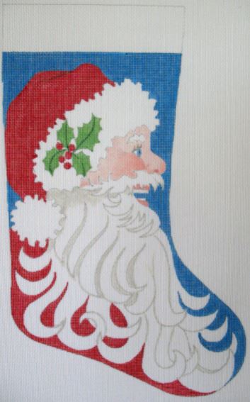 Laughing Santa Stocking