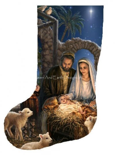 Stocking The Nativity Flipped - Dona Gelsinger