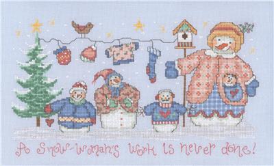 Snow-woman's Work