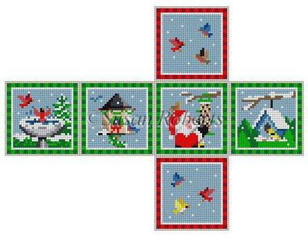 Santa with Birds