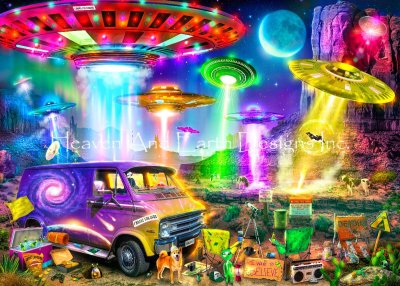  I Brake For UFOS - Aimee Stewart