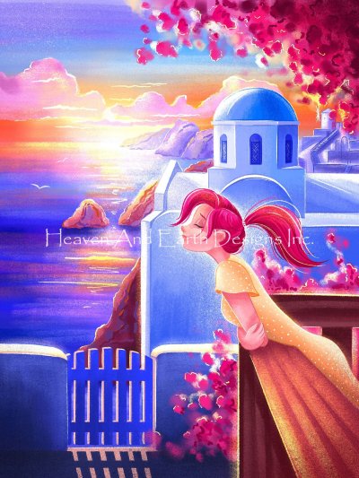 Santorini/Mini - Jenoviya Art