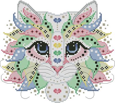 Colorful Cats Celebrate