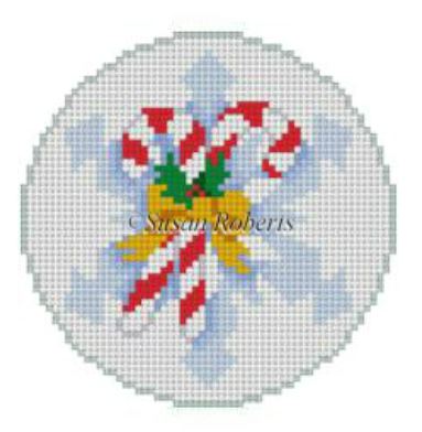 Snowflake - Candy Canes