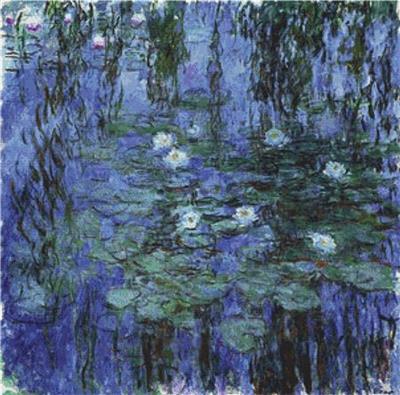Blue Water Lilies