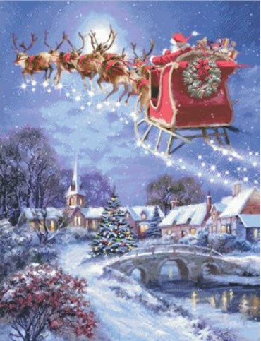 Santa and Sleigh 2