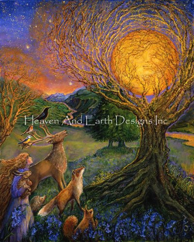 Moon Tree - Josephine Wall
