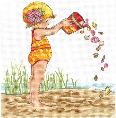Bucket of Shells - Mary Englebreit