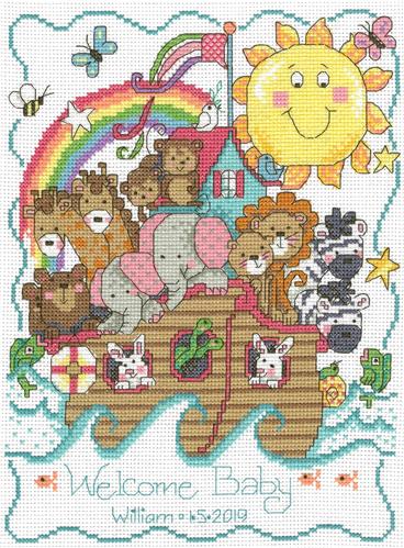 Noah's Ark Birth Announcement