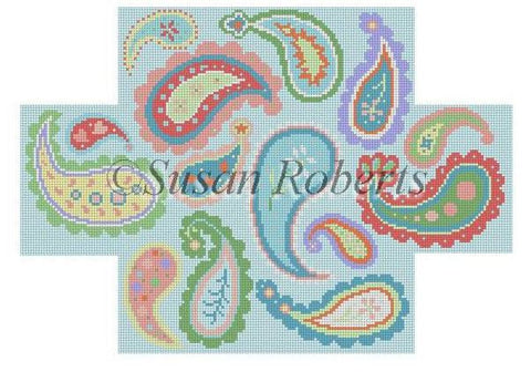 Paisley/Pastel Brick Cover 
