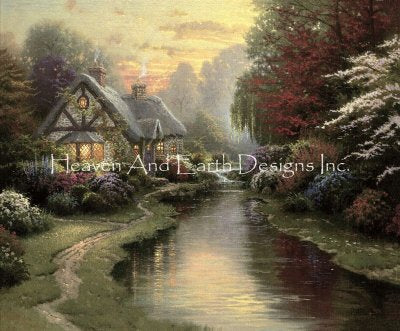 Quiet Evening, A/Mini - Thomas Kinkade