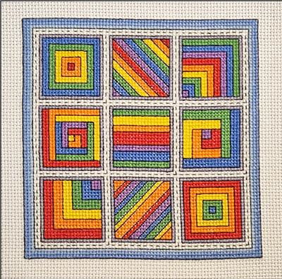 Quilt Blocks 15 - Rainblocks