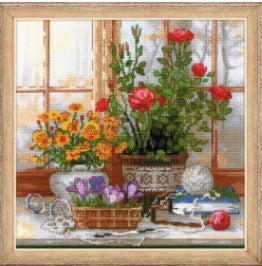 Crocuses on the Windowsill