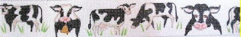 Cow Belt - Black/White
