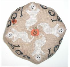 Ghosts and Bats Biscornu