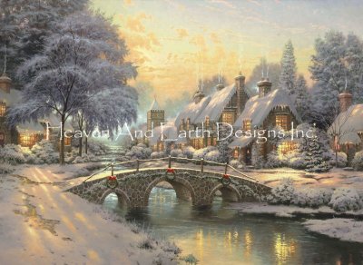 Cobblestone Christmas/Mini - Thomas Kinkade Studios