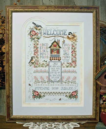 Stoney Creek 2008 Stitching Jubilee Commemorative Sampler Jubilee Welcome