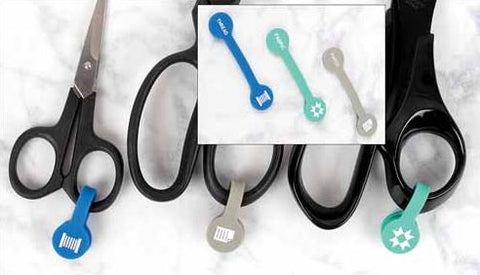 Scissor ID Magnetic Clips