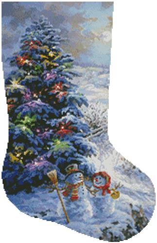 Country Shopping Stocking (Right)