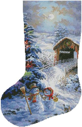 Country Shopping Stocking (Left 2)