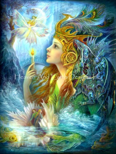 Lighted Mermaid - Nadia Strelkina
