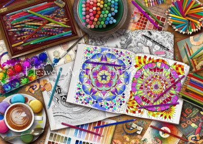 Coloring Book Afternoon/Mini - Aimee Stewart