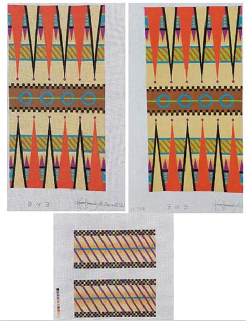 Jewel Backgammon II Set (include dice and game pieces)