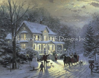 Home for the Holidays - Thomas Kinkade