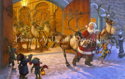 Christmas Eve and Raring to Go/Mini - Scott Gustafson