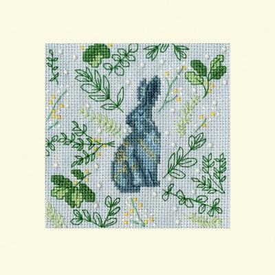 Scandi Hare - Christmas Card