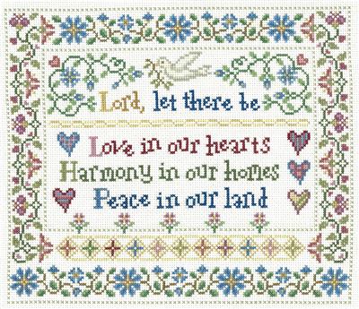 Love Harmony Peace - Sandra Cozzolino