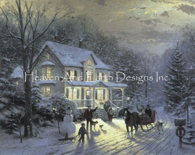 Home for the Holidays/Mini - Thomas Kinkade