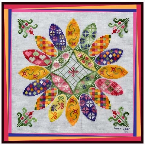 Springtime Quilt Mandala