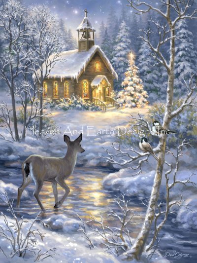 Chapel in the Snow/Mini - Dona Gelsinger