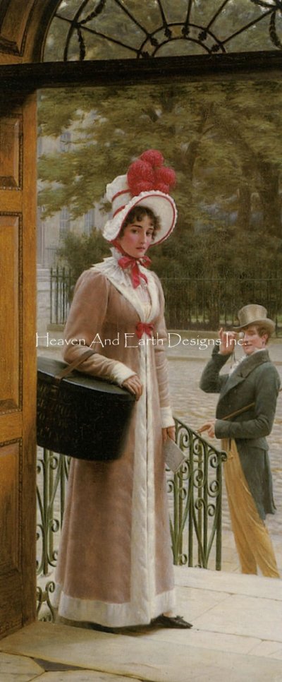 Source of Admiration, A/Mini - Edmund Blair Leighton