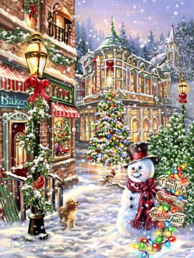 Christmas Lane/Mini - Dona Gelsinger 